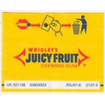 Wrigley JUICY FRUIT