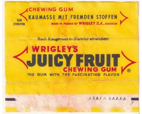 Wrigley JUICY FRUIT