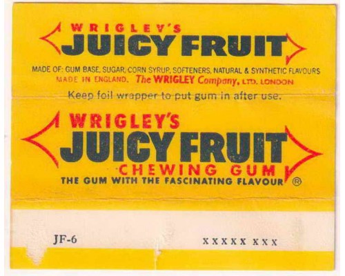 Wrigley JUICY FRUIT