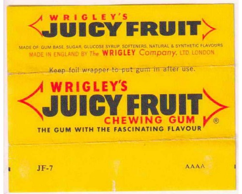 Wrigley JUICY FRUIT