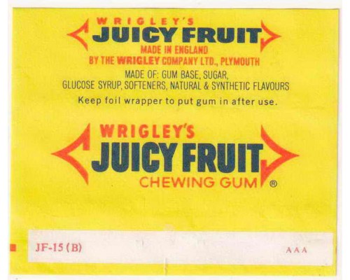 Wrigley JUICY FRUIT