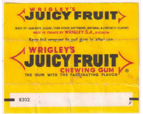 Wrigley JUICY FRUIT