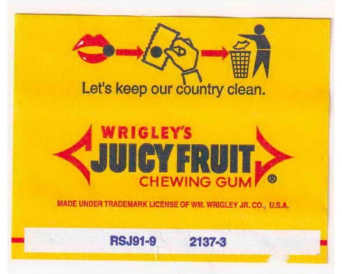 Wrigley JUICY FRUIT