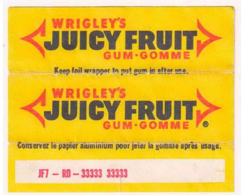 Wrigley JUICY FRUIT