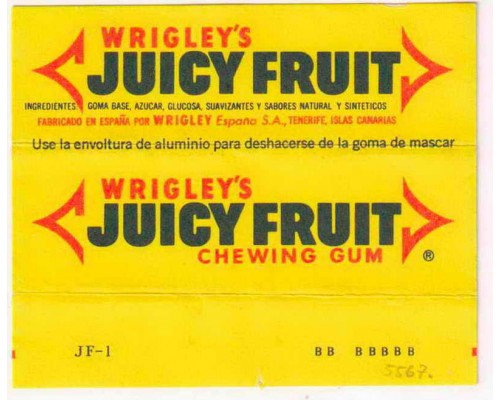 Wrigley JUICY FRUIT