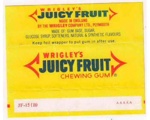 Wrigley JUICY FRUIT