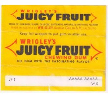 Wrigley JUICY FRUIT