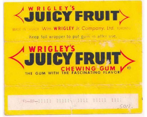 Wrigley JUICY FRUIT