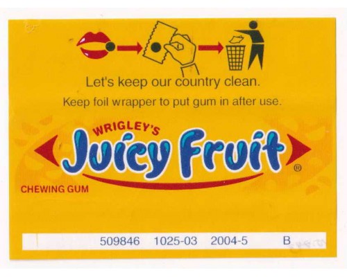 Wrigley JUICY FRUIT