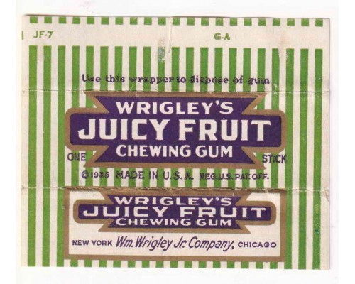 Wrigley JUICY FRUIT