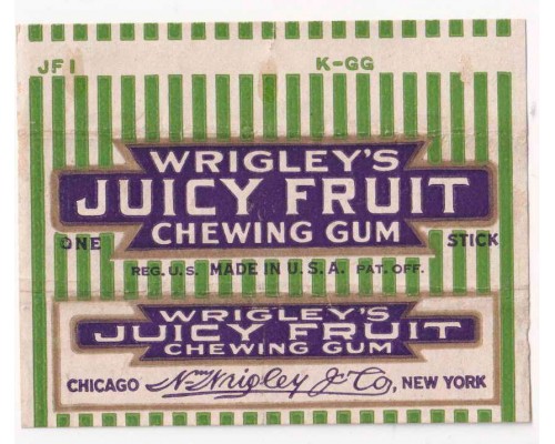 Wrigley JUICY FRUIT