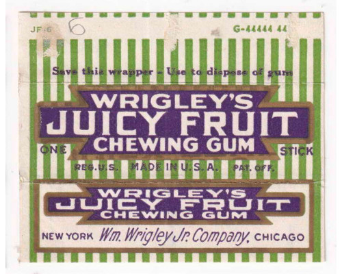 Wrigley JUICY FRUIT