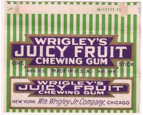 Wrigley JUICY FRUIT