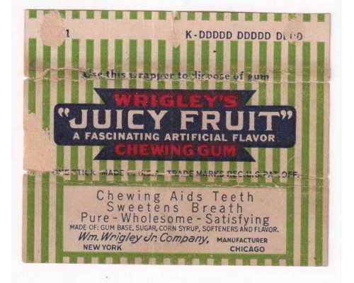 Wrigley JUICY FRUIT