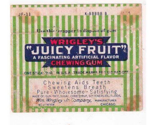 Wrigley JUICY FRUIT