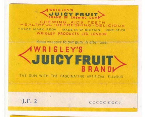 Wrigley JUICY FRUIT