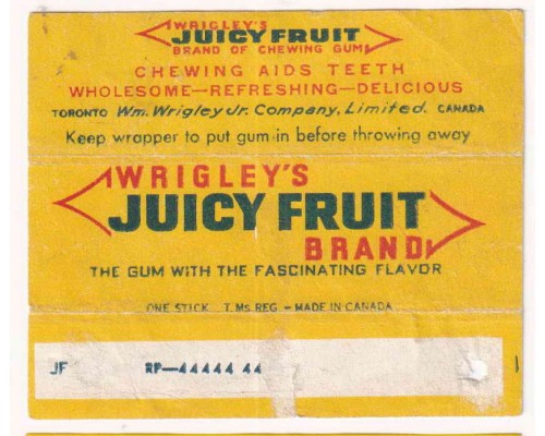 Wrigley JUICY FRUIT