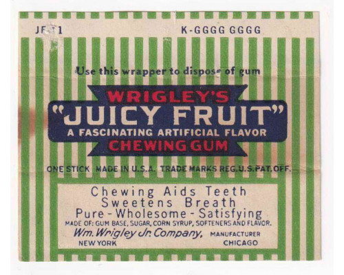 Wrigley JUICY FRUIT