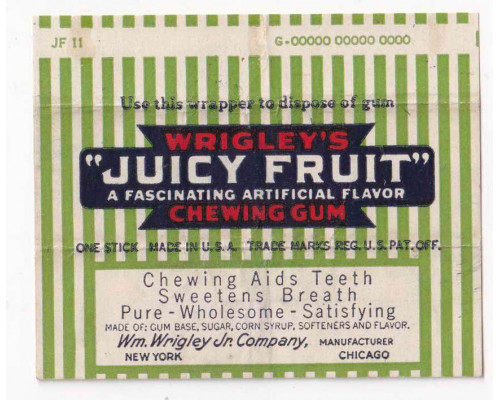 Wrigley JUICY FRUIT