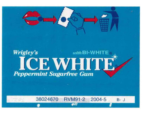 Wrigley ICE WHITE