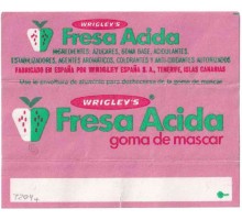 Wrigley FRESA ACIDA