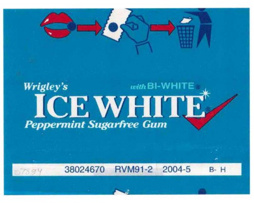 Wrigley ICE WHITE