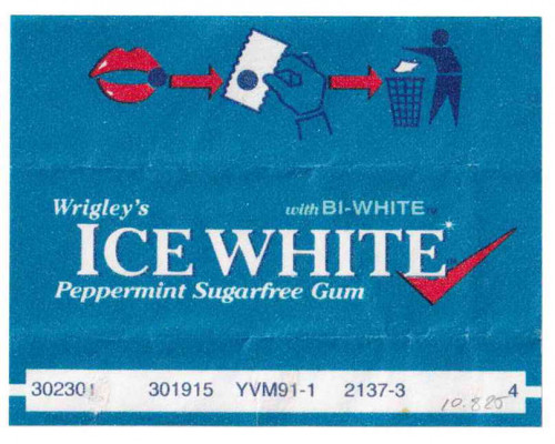 Wrigley ICE WHITE