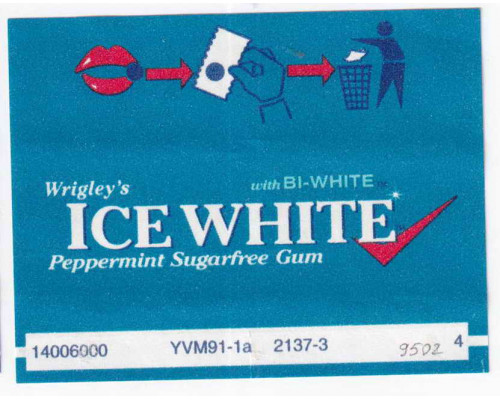 Wrigley ICE WHITE