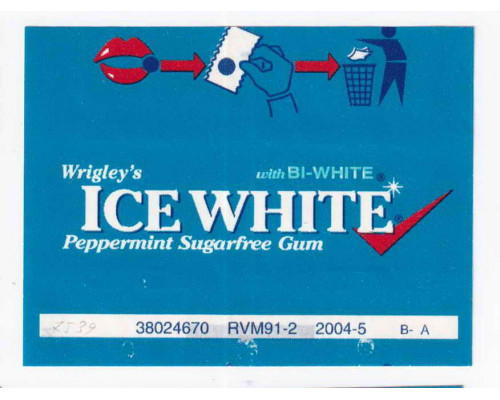 Wrigley ICE WHITE