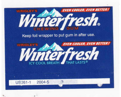 Wrigley WINTERFRESH