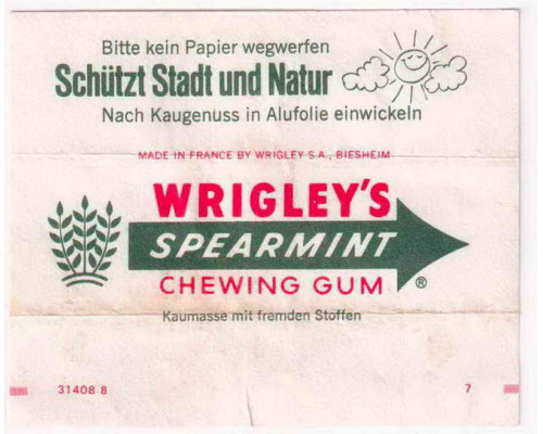 Wrigley SPEARMINT