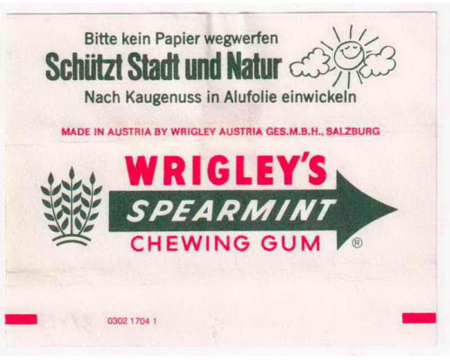 Wrigley SPEARMINT