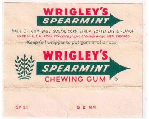 Wrigley SPEARMINT