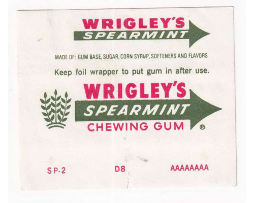 Wrigley SPEARMINT