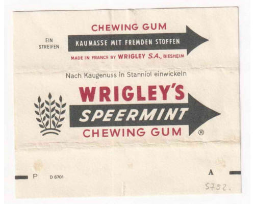 Wrigley SPEARMINT