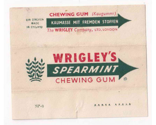 Wrigley SPEARMINT