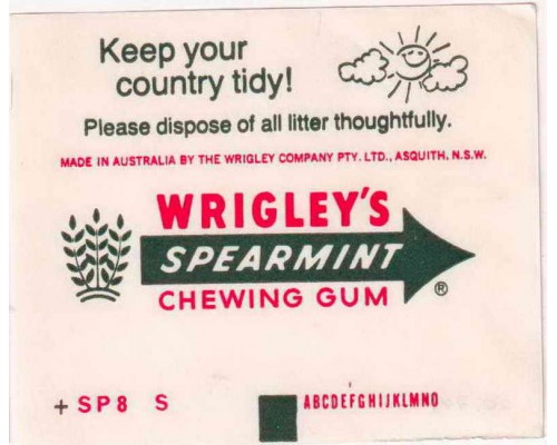 Wrigley SPEARMINT