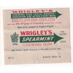 Wrigley SPEARMINT