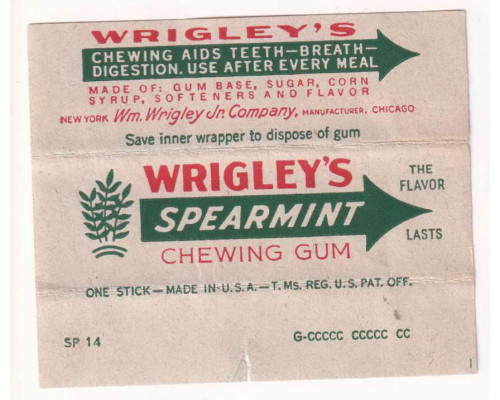 Wrigley SPEARMINT