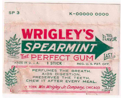 Wrigley SPEARMINT