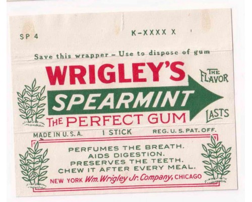 Wrigley SPEARMINT