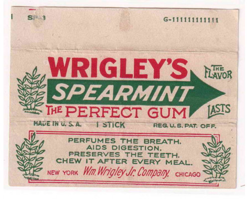 Wrigley SPEARMINT