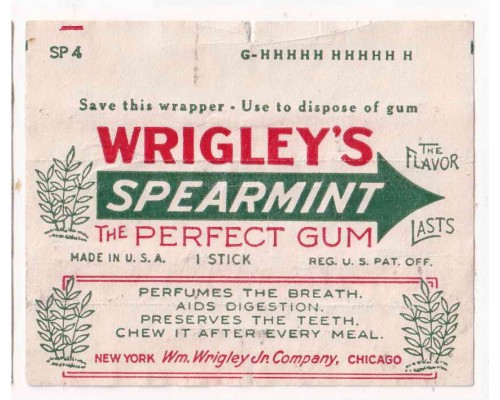 Wrigley SPEARMINT