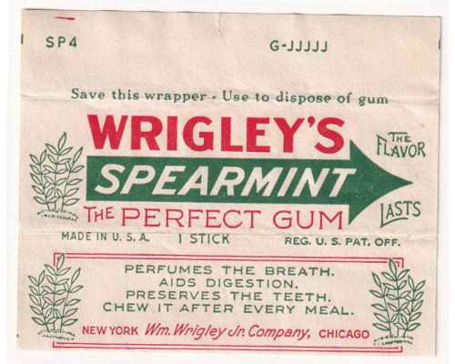 Wrigley SPEARMINT