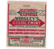 Wrigley's DOUBLEMINT США 1915-1919 годы