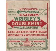 Wrigley's DOUBLEMINT США 1917 год