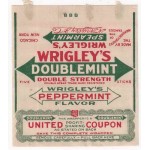 Wrigley's DOUBLEMINT США 1919-1922 годы