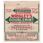 Wrigley's DOUBLEMINT США 1919-1922 годы