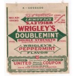 Wrigley's DOUBLEMINT США 1919-1922 годы