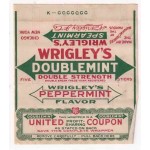 Wrigley's DOUBLEMINT США 1919-1922 годы